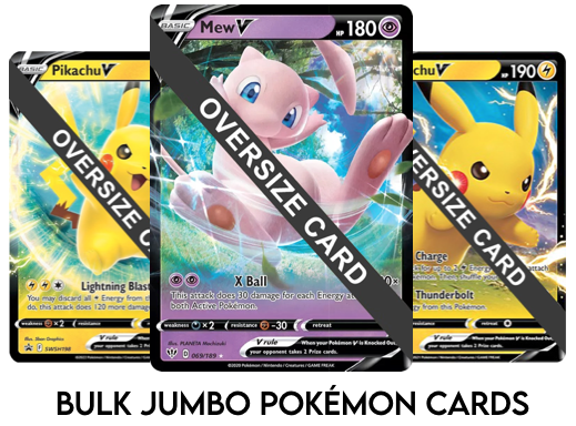 Bulk Jumbo Pokémon Cards